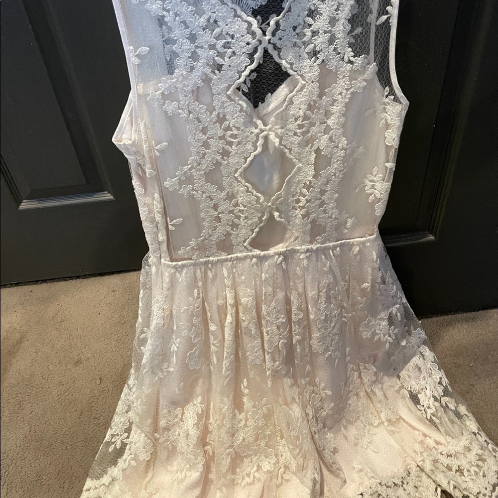 White lace dress Dainty Hooligan